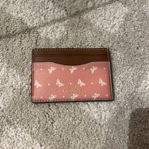 Authentic coach card holder